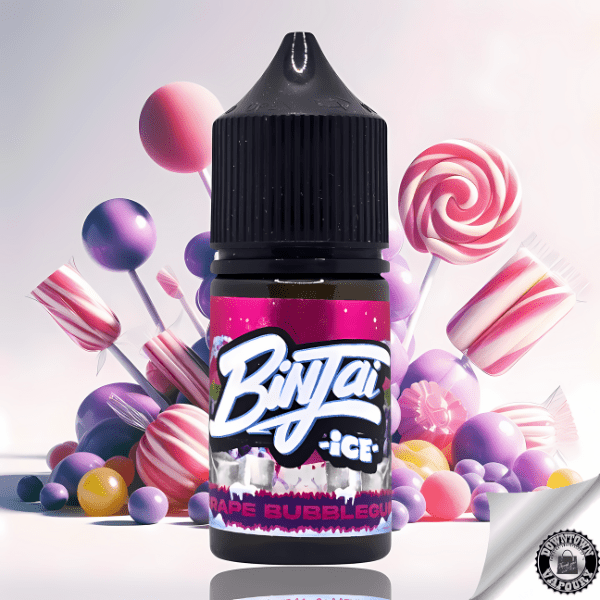 Binjai Grape Bubblegum 30ml Nic Salts