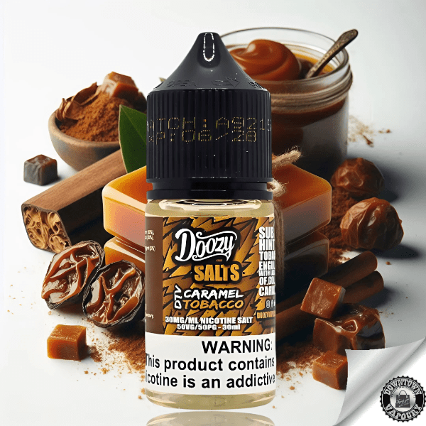 Doozy Caramel Tobacco 30ML Nic Salts