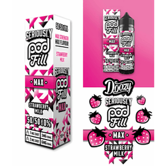 Doozy Seriously Pod Fill Max Strawberry Milk 60ml Salts