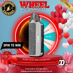 Eleaf iCita Pod Kit 1600mAh (silver linen) <SPIN TO WIN>