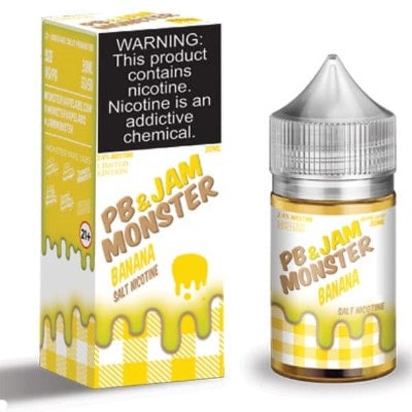 Jam Monster - PB&J Banana- Salt Nicotine - 30ml