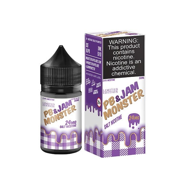 Jam Monster - PB&J Grape - Salt Nicotine - 30ml