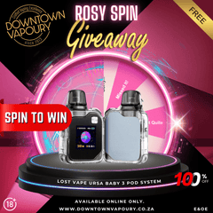 LOST VAPE URSA BABY 3 POD KIT ( Arctic Blue ) <SPIN TO WIN>